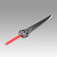 2.jpg Final Fantasy X-2 FFX2 Paine Sword Cosplay Weapon Prop