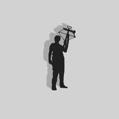 Deryll-Dixon.png Daryl with Crossbow Decoration - 2D Art