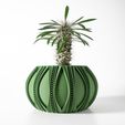 DSC08887.jpg The Ryne Planter Pot with Drainage Tray & Stand: Modern and Unique Home Decor for Plants and Succulents  | STL File