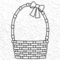 project_20230321_1649482-01.png Easter Basket Wall Art Easter wall decor 2d art
