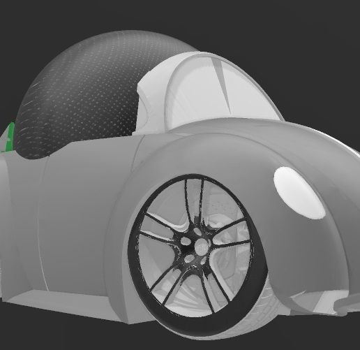 Soporte Alexa Echo Dot 4a y 5a Geração Fusca Tunado VolksWagen