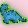 photo1642021891-2.jpeg Brontosaurus Dinosaur Cookie Cutter - Cookie Cutter Brontosaurus Dinosaur