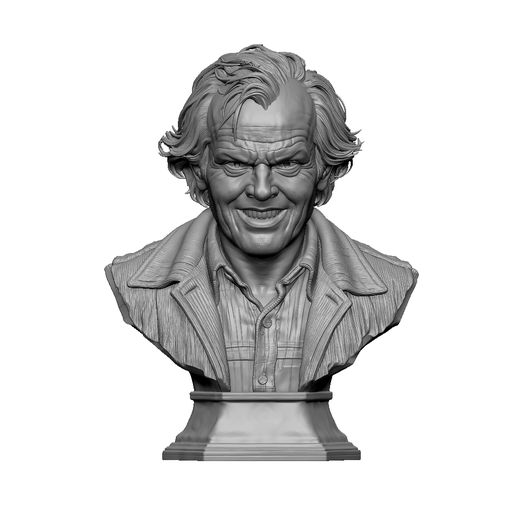 Jack Torrance Horror Bust | Halloween Collectible STL
