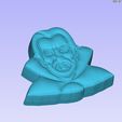 292450020_1134871147373203_1464781923064039257_n.jpg Dracula Solid Relief Model for Vacuum Forming, Silicone mold making, soap, bath bomb molds ect.