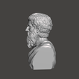 Plato-3.png 3D Model of Plato - High-Quality STL File for 3D Printing (PERSONAL USE)