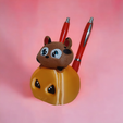 PhotoRoom-20231020_152639.png Halloween Hamster Pen Holder   ( No Support )