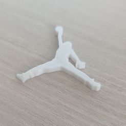 jumpman_llavero.jpg Michael Jordan Logo Silhouette Key Chain