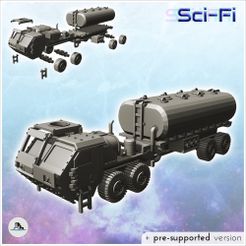 1-PREM-WB-VE-V35.jpg Fichier STL Camion futuriste avec cabine blindée (version citerne) (35) - Future Sci-Fi SF Post apocalyptique Tabletop Scifi Wargaming Planetary exploration RPG Terrain・Plan à imprimer en 3D à télécharger