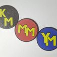 Marvelman-Family-Coasters.jpg Marvelman Familie Embleme Untersetzer