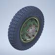 190-20-front-wheel-AWD.jpg Roues à l'échelle 1/35 pour camions allemands de 3 tonnes de la seconde guerre mondiale