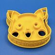 #0025 Pikachu Cookie Cutter / Pokemon