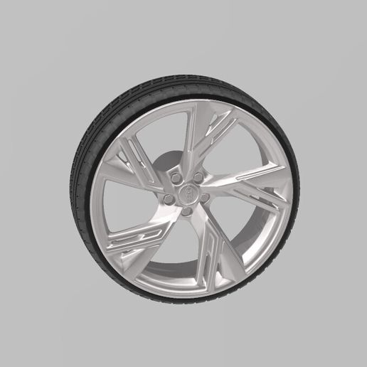 STL WHEEL AUDI RS6 3D model