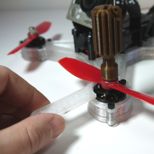 OpenRC Mini Quad Prop Tools - 3D model önizlemesi