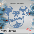 32.png Christmas bauble - Stitch - Tiffany