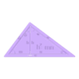 RightTriangle_AltitudeTheorem.stl Right Triangle: Geometric Mean Theorem