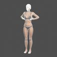 13.jpg Beautiful Woman  -Rigged 3d character