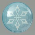01.jpg Genshin Impact spherical Cryo Vision gem ONLY. Video game, props, cosplay