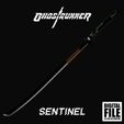SENTINEL-THUMBNAIL.jpg SENTINEL - GHOSTRUNNER SWORD FOR COSPLAY - STL MODEL 3D PRINT FILE