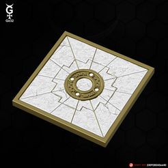 Pyramid_Small-25.jpg Файл STL Пирамидальное малое основание - B・Дизайн 3D принтера для загрузки