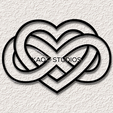 project_20240226_1811399-01.png hearts wall art infinity wall decor infinite love decoration home decor