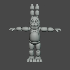 STL file Springtrap - animatronic - FNAF 🦸・3D print model to download・Cults