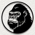 gorilla-jungle-wildlife.png gorilla jungle wildlife WALL ART HOME DECOR