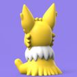CuteJolteon02.jpg POKEMON - JOLTEON (EASY PRINT NO SUPPORT)