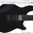 6.webp EVH Wolfgang Inspired Comprehensive Guitar Design CAD Model for CNC, Makers and 3D Artists