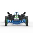 7.jpg Dragster old school à 6 roues à moteur avant Diecast Échelle 1:25