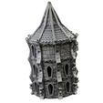 Elven-City-Walls-1-Mystic-Pigeon-Gaming-11-w.jpg Elven city walls and modular air spire tower