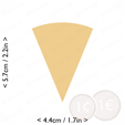 1-8_of_pie~2.25in-cm-inch-cookie.png Slice (1∕8) of Pie Cookie Cutter 2.25in / 5.7cm