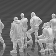 Set-6-Batallas-STL15.png Set V6 Free Style Battles Figures 1/64 Scale | Vol. 6 Free Style Rap Battle Diorama Set 1/64 Scale