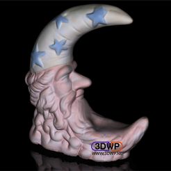moon-figurine.jpg Free STL file Moon Figurine (Statue 3D Scan)・Design to download and 3D print, 3DWP
