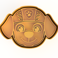 ZUMA-v1.png STL file PAW PATROL COOKIE CUTTERS・3D printable model to download, 3D_Rodriguez