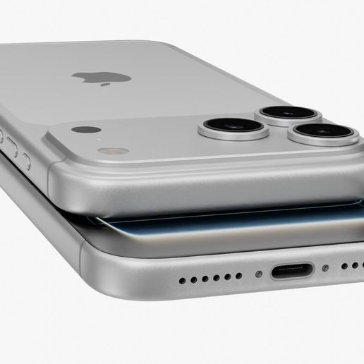 🍎 Apple iPhone 17 Pro Max Silver・ STL File for 3D printing・Cults