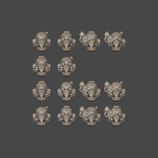 🎲 Medieval healer mask・ 3D File for 3D printing・Cults