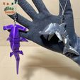 Hammerhead_new-v2_11.jpg Flexi Hammerhead Shark Set – Articulated Ocean Animal STL