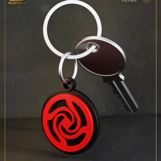 Yuta Keychain | Jujutsu Kaisen - 3D model önizlemesi