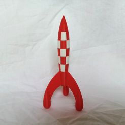 IMG_20201101_102307.jpg 3D file tintin rocket・3D print design to download
