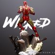 280620 Wicked - Iron man 03.jpg Wicked Marvel Avengers Iron man 3d Sculpture: STL ready for printing