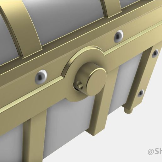 STL file Zelda Treasure chest+Cartridge storage・3D print object to