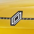 4l9yiisbcirn.jpg Free STL file New Renault 2021 badge logo emblem・3D printing template to download, Jotadue
