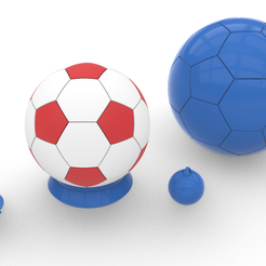 fútbol.png Soccer ball money box - Soccer Ball Money Box - Key ring - Handball size - Soccer Ball Money Box