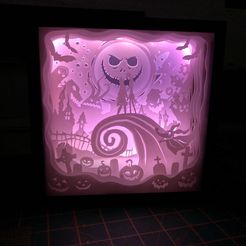 IMG_3091.jpg Archivo 3D Lightbox Pesadilla Antes de Navidad・Diseño de impresión en 3D para descargar