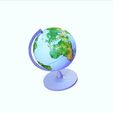 0_00011.jpg Globe 3D MODEL - WORLD MAP PLANET EARTH SCHOOL DESK TABLE STUDENT STUDENT ARCHAEOLOGIST HOME WORK INDICATOR