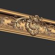 53-CNC-Art-3D-RH-vol-2-300-cornice-1.jpg CORNICE 100 3D MODEL IN ONE  COLLECTION VOL 2 classical decoration
