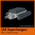 Cover-4.png 1/24 scale LSA Engine Superchargers + 2 Valve Covers for Slowlysmodels LS3