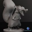 33.jpg Scrat & Scratte – 3D Models with Presupported STL Files (Ice Age Inspired)