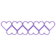 Valent9 (STL).stl Valent9 Heart-Shaped SPACE-FILLING COOKIE CUTTER 👑