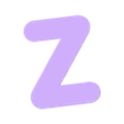 Z.stl Porky's Letters and Numbers | Logo